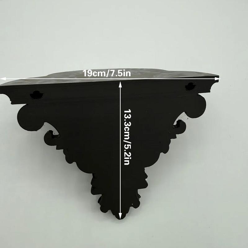 Gothic Floating Wall Shelves C - Bamboo Photo Frame ulasan dan harga
