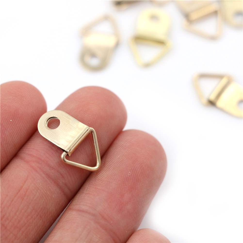 100Pcs Mini Golden Triangle D- - Bamboo Photo Frame ulasan dan harga
