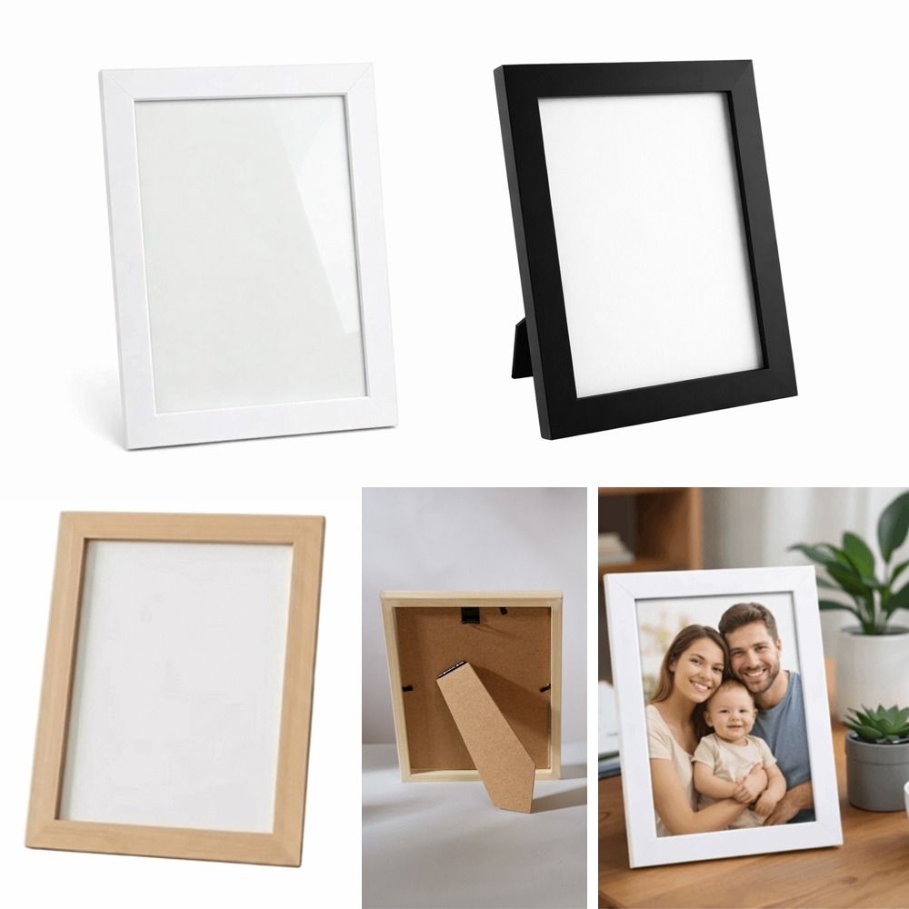 New 5/7/8 Inch Wooden Photo Fr - Bamboo Photo Frame ulasan dan harga