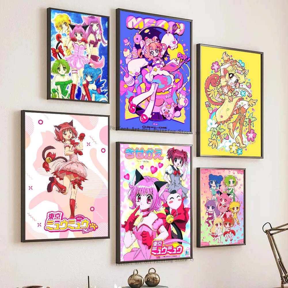 Anime Tokyo Mew Mew Posters Li - Home Decor Tokyo ulasan dan harga