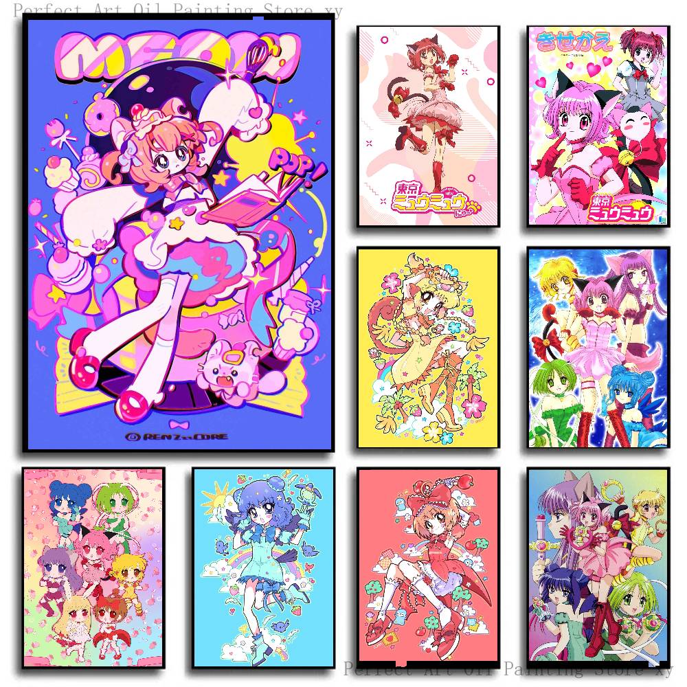 Anime Tokyo Mew Mew Posters Li - Home Decor Tokyo ulasan dan harga