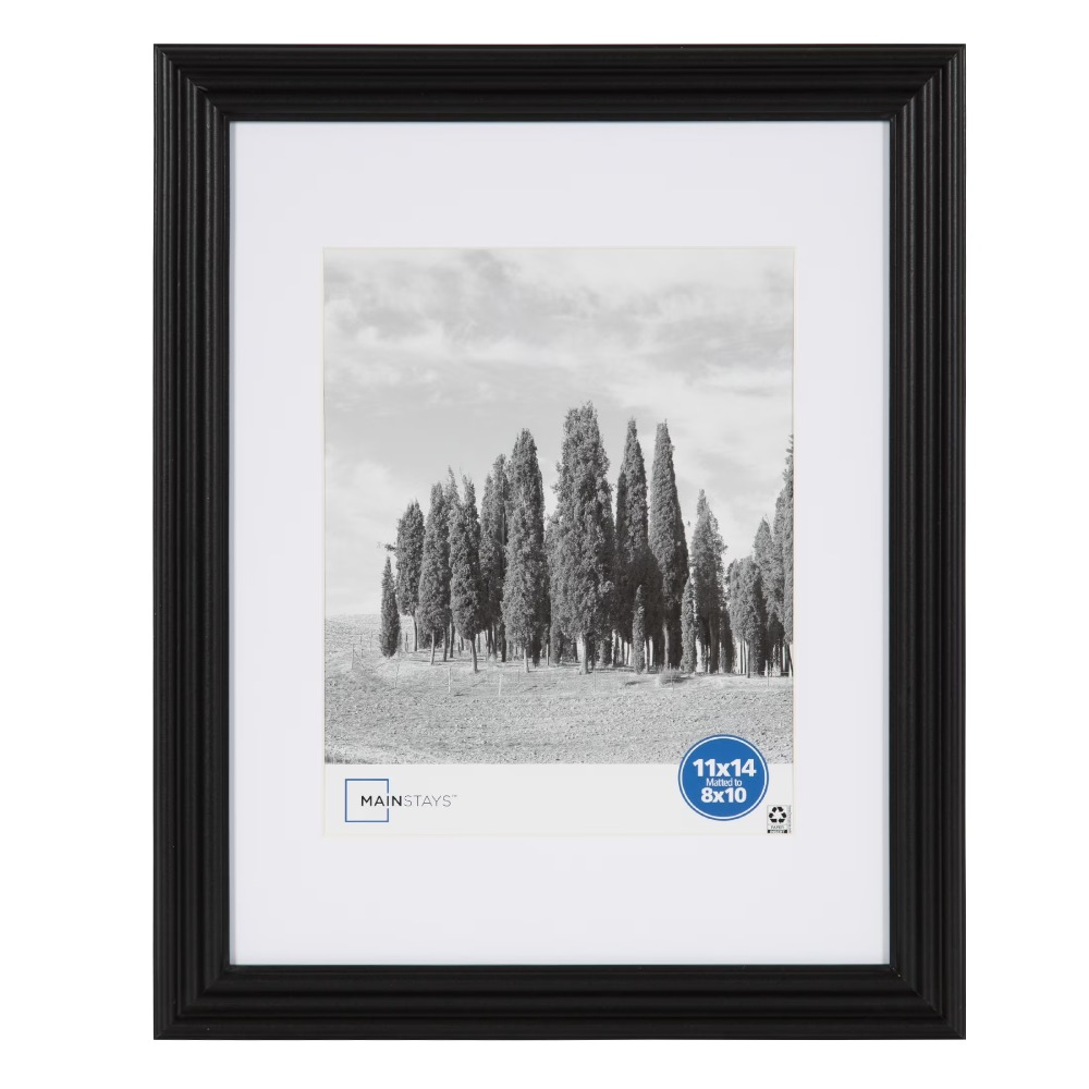8x10 Picture Frame Black Matte - Bamboo Photo Frame ulasan dan harga