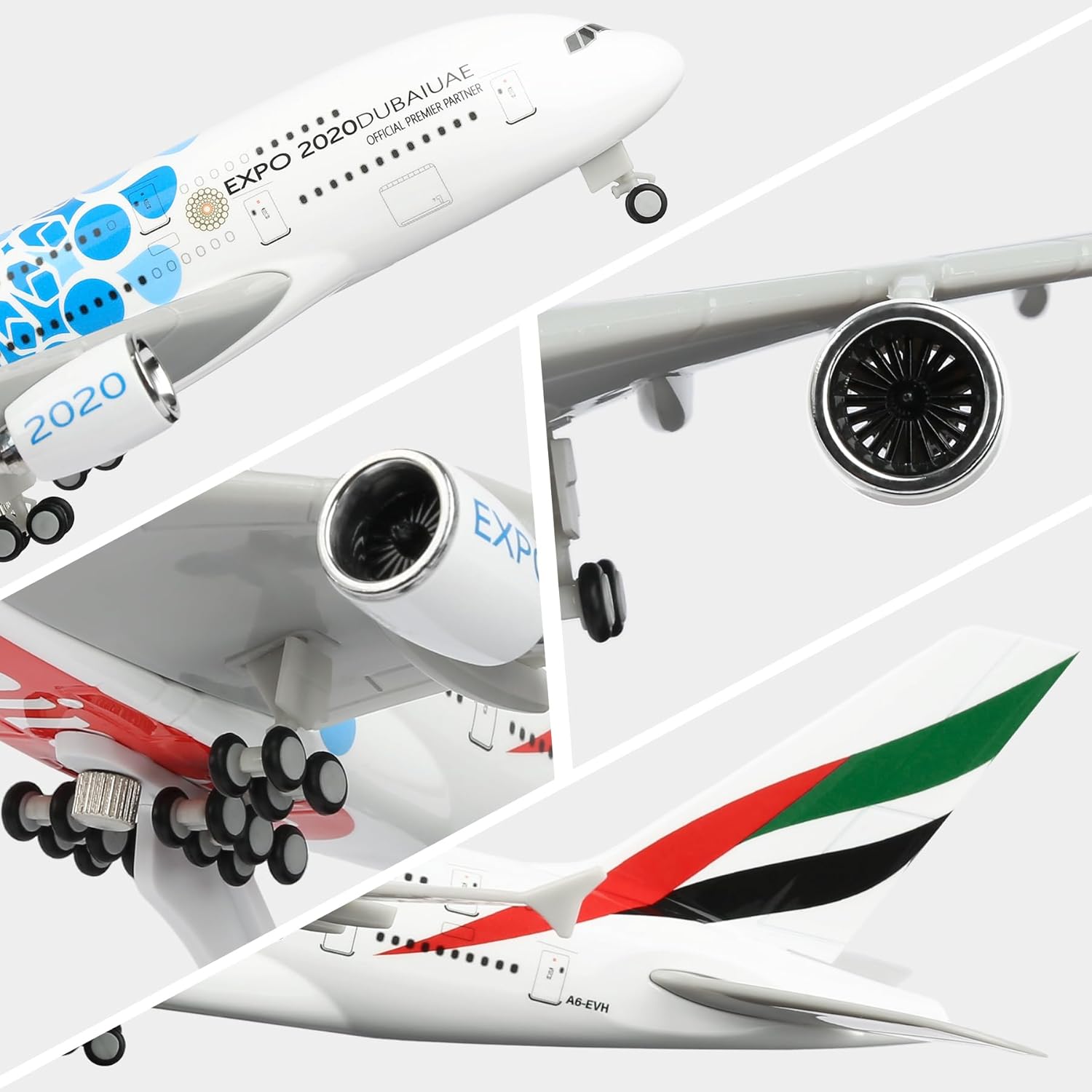 30cm UAE Expo A380 Airlines Di - Home Decor Expo ulasan dan harga