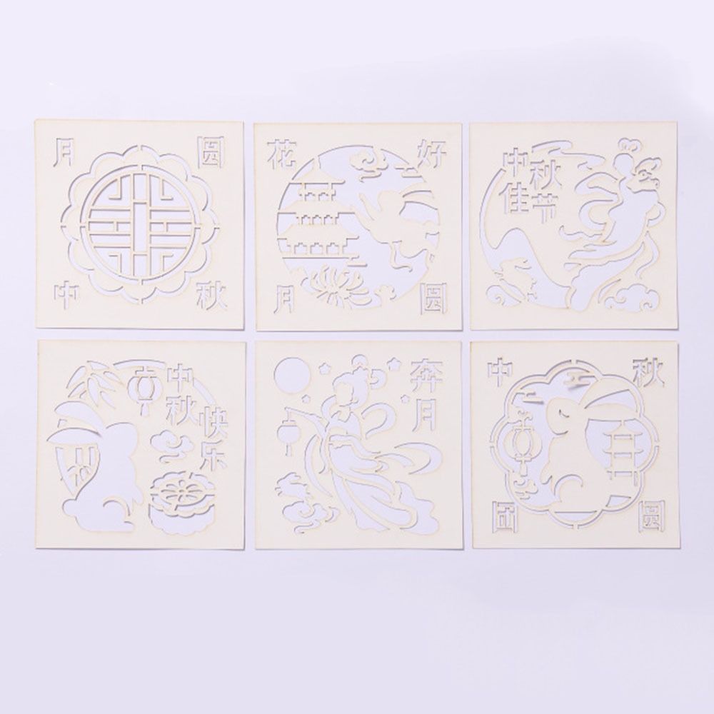 Retro Mid-Autumn Festival Gift - Bamboo Photo Frame ulasan dan harga