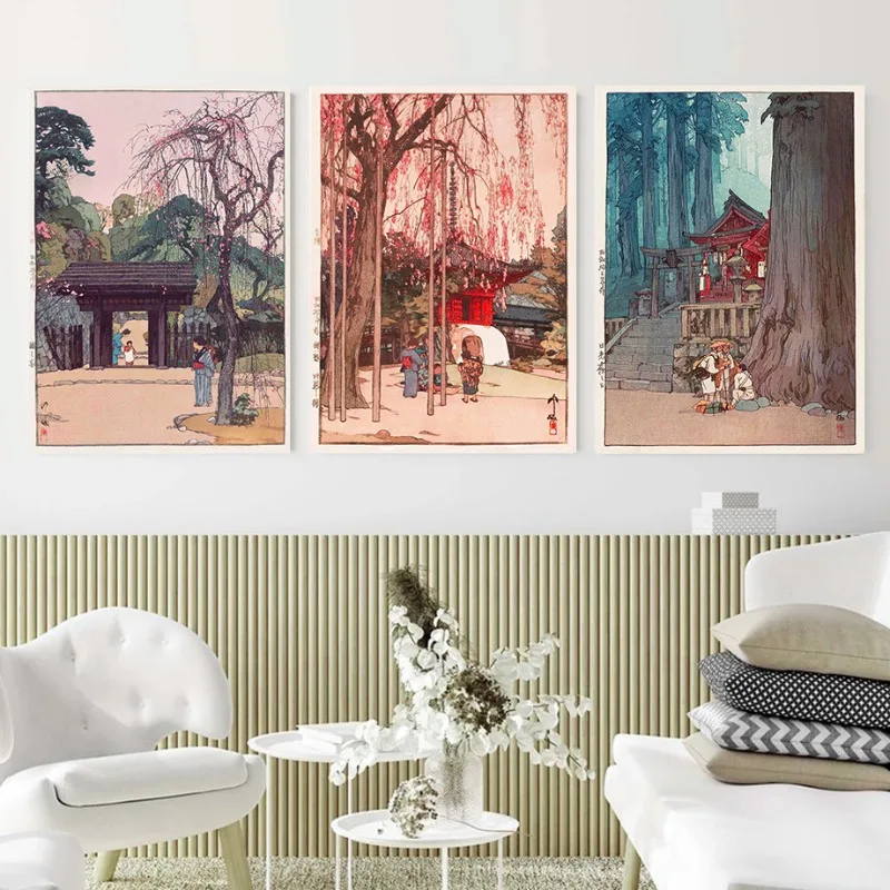 Retro Ukiyo-e Traditional Japa - Home Decor Tokyo ulasan dan harga