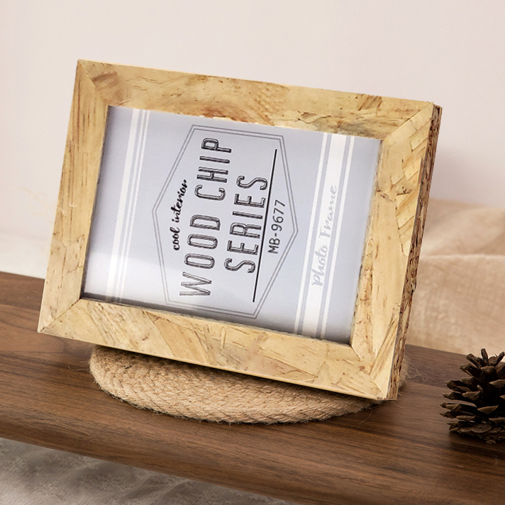 Wooden Picture frame Home Deco - Bamboo Photo Frame ulasan dan harga