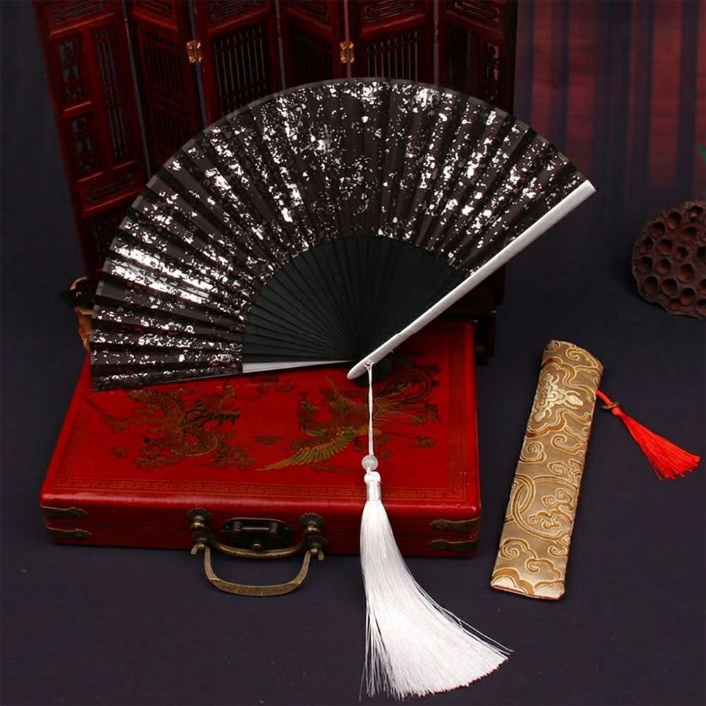 Portable 6inch Folded Fan with - Bamboo Photo Frame ulasan dan harga