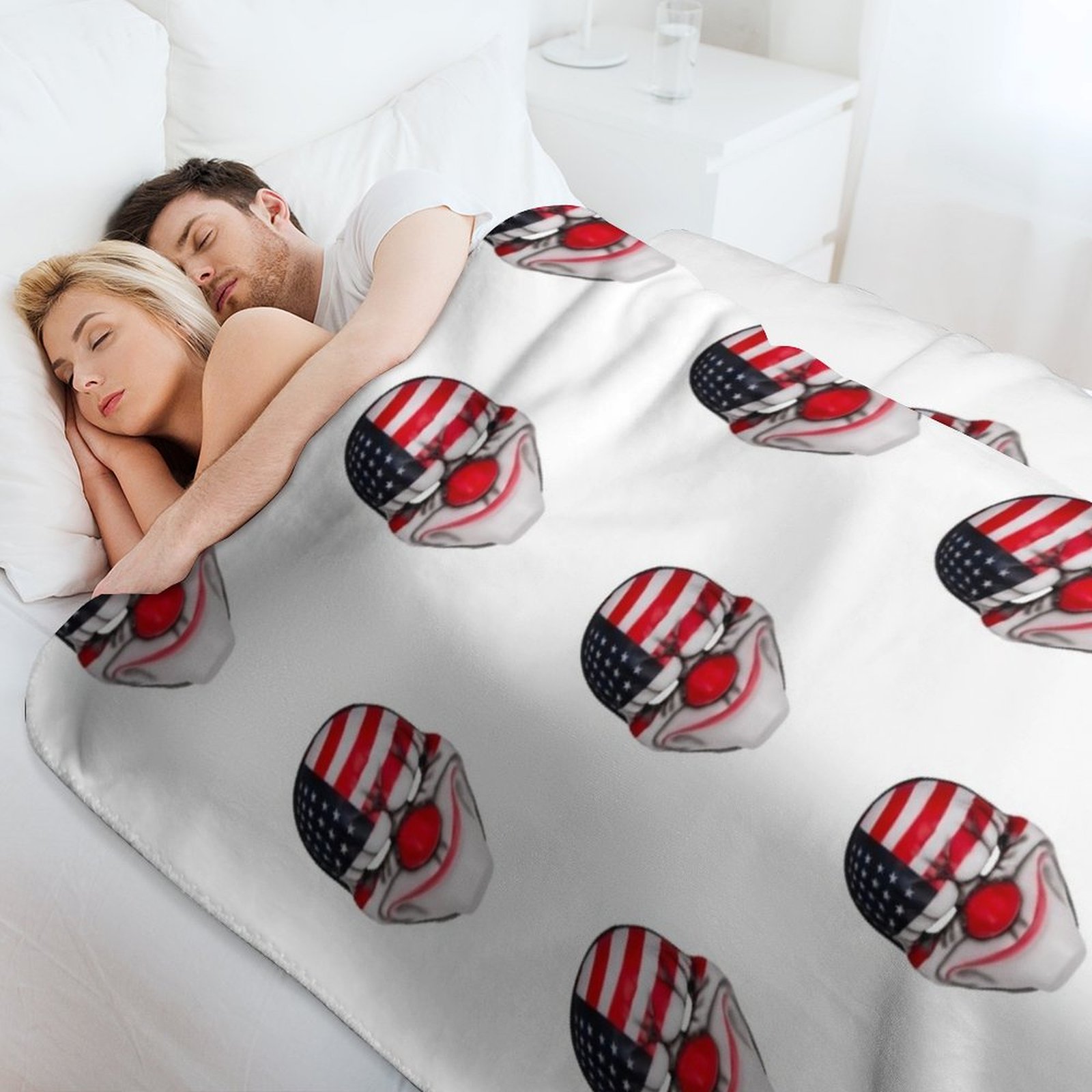 Dallas Mask Throw Blanket Deco - Home Decor Dallas ulasan dan harga