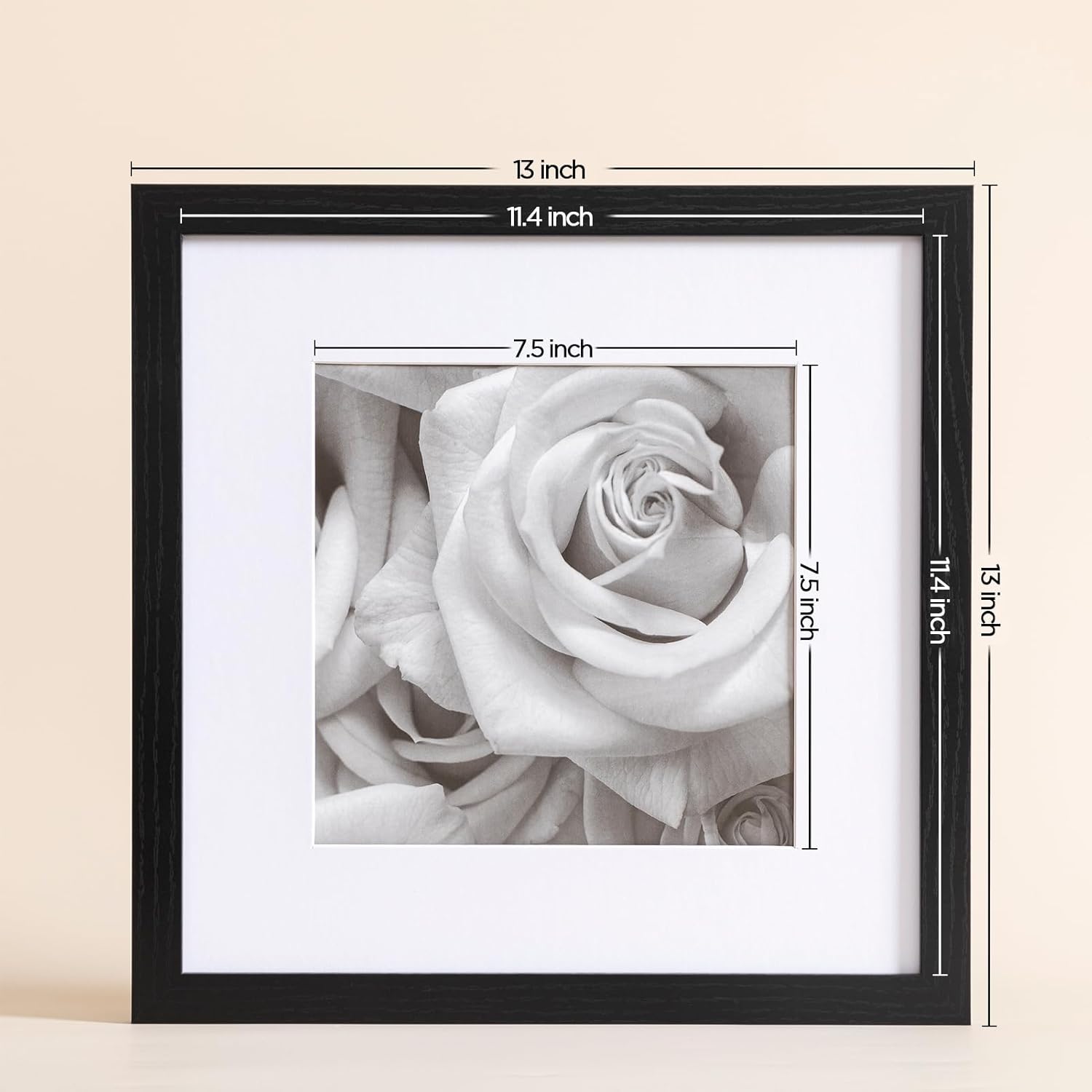 12x12 Picture Frames Set of 9  - Bamboo Photo Frame ulasan dan harga
