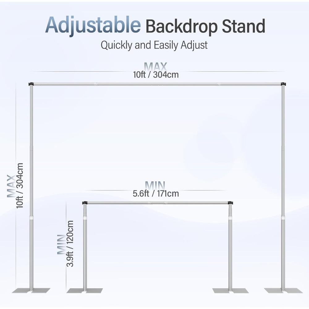 US Shipping Heavy Duty 10x10Ft - Bamboo Photo Frame ulasan dan harga