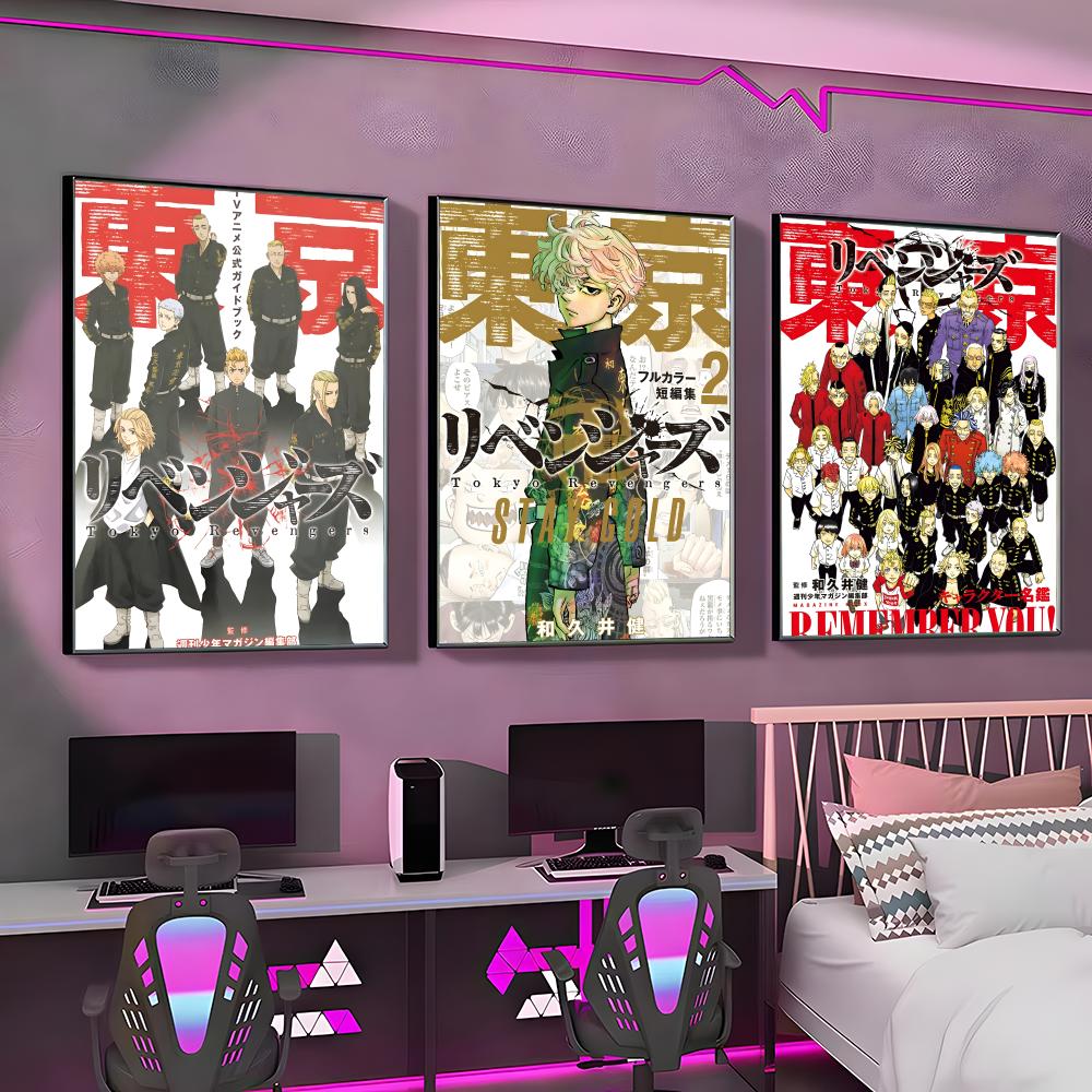 T-Tokyo Revengers Anime Poster - Home Decor Tokyo ulasan dan harga