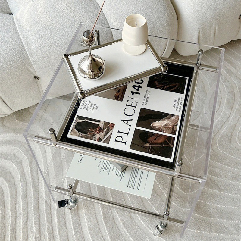 Modern Coffee Table Minimalist - Home Decor On Wheels ulasan dan harga