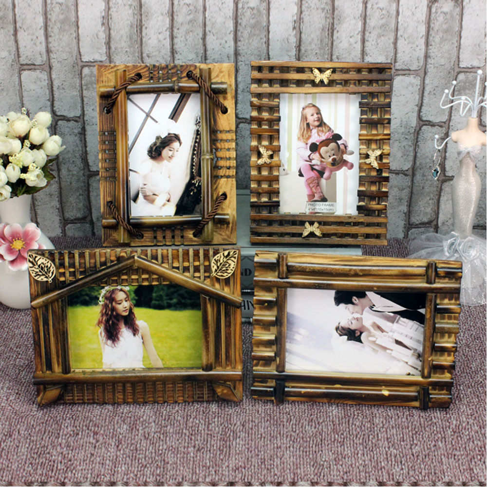Bamboo Picture Frames for Home - Bamboo Photo Frame ulasan dan harga