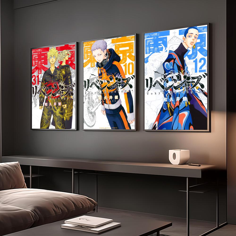 Tokyo Revengers Poster Vintage - Home Decor Tokyo ulasan dan harga