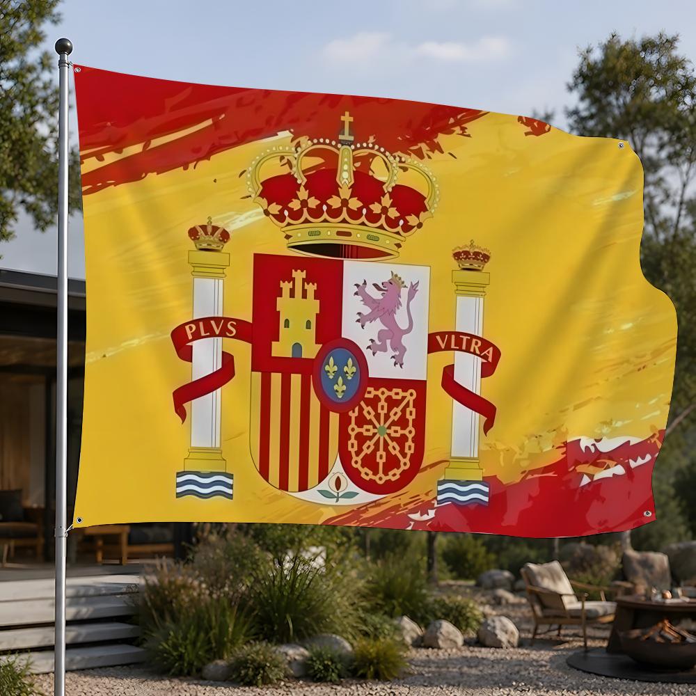 Location Spain Flags Home Yard - Home Decor Location ulasan dan harga