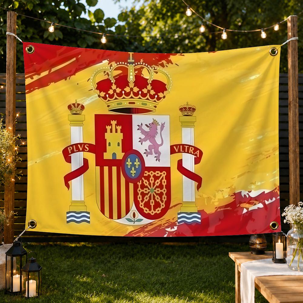 Location Spain Flags Home Yard - Home Decor Location ulasan dan harga