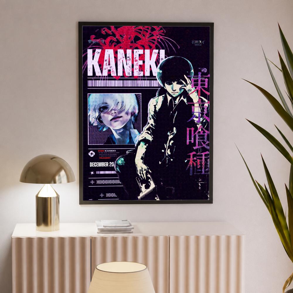 Anime T-Tokyo Ghoul Poster Vin - Home Decor Tokyo ulasan dan harga