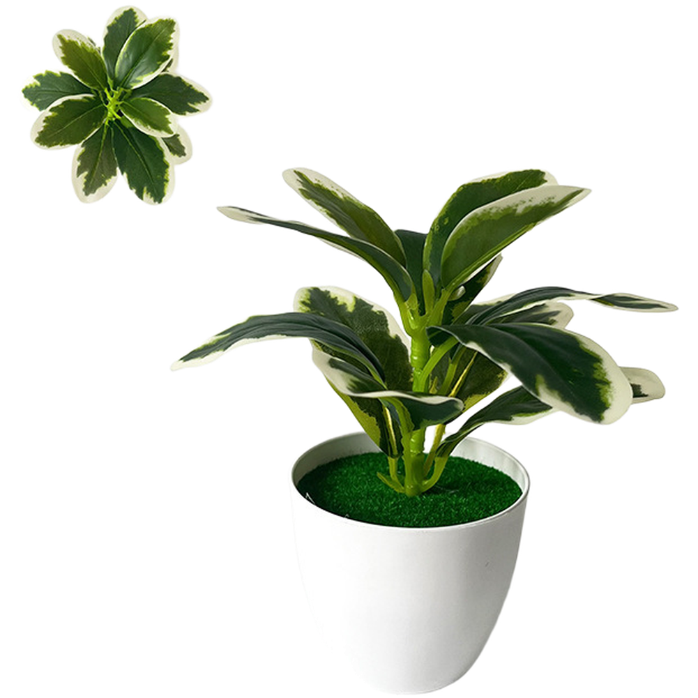 Artificial Green Potted Plant  - Home Decor Location ulasan dan harga