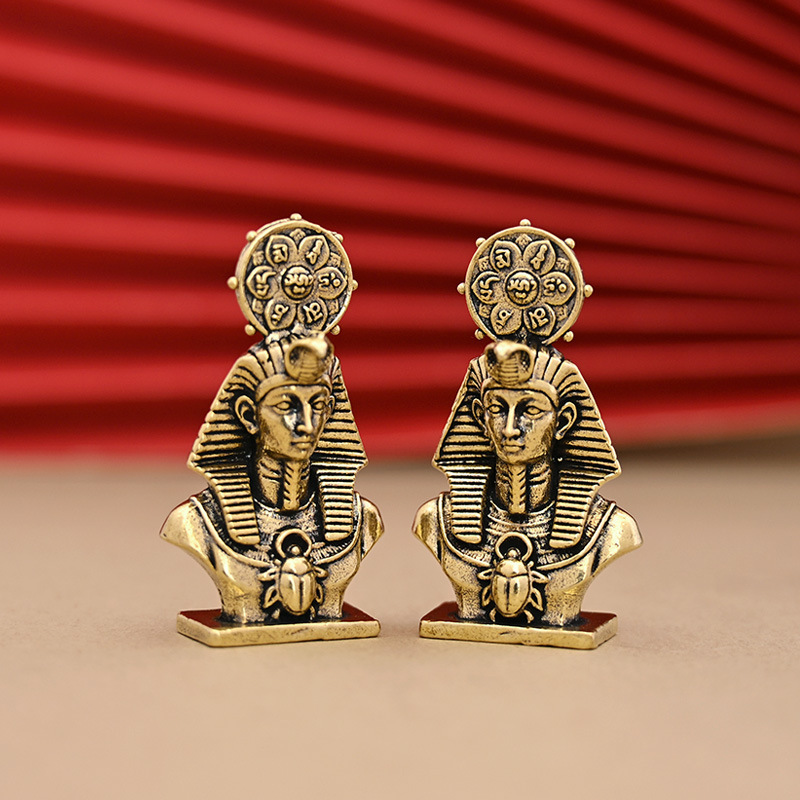 Solid Brass Vintage Mummy Anci - Home Decor Korea ulasan dan harga