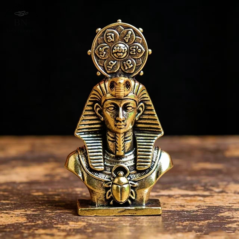 Solid Brass Vintage Mummy Anci - Home Decor Korea ulasan dan harga
