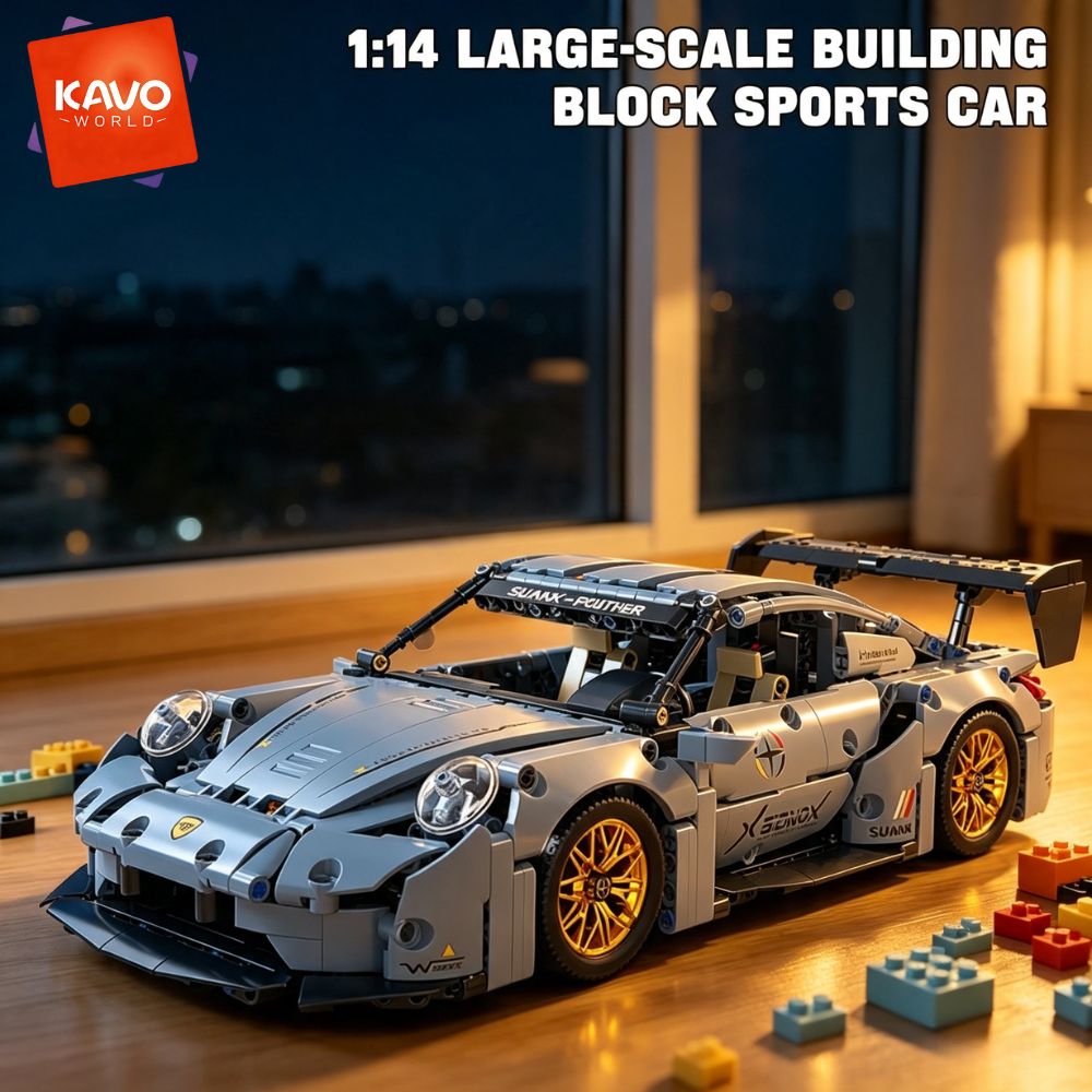 KAVOWORLD 973pcs Cool Toys Bui - Home Decor On Wheels ulasan dan harga