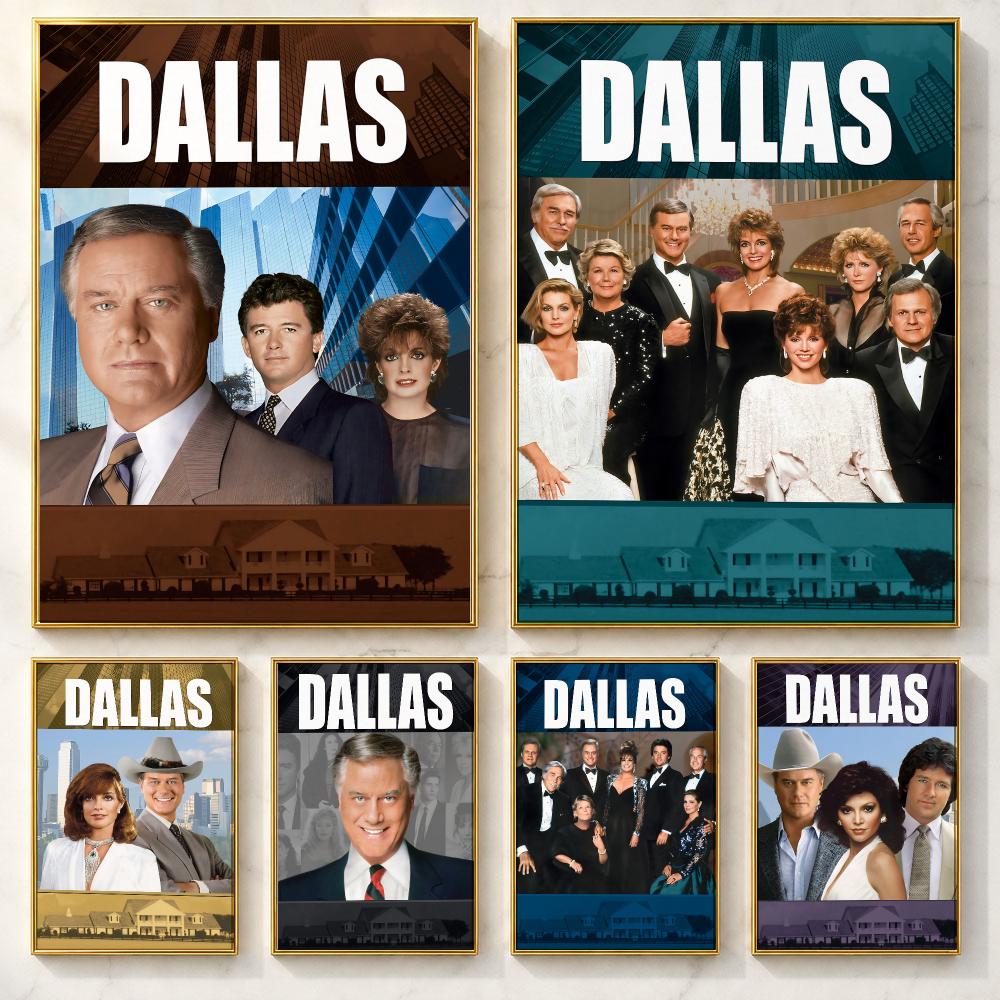 Classic Drama Series Dallas Po - Home Decor Dallas ulasan dan harga