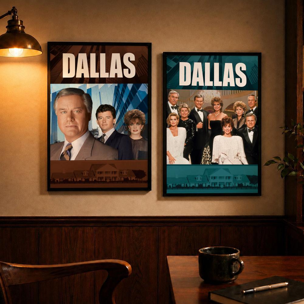 Classic Drama Series Dallas Po - Home Decor Dallas ulasan dan harga