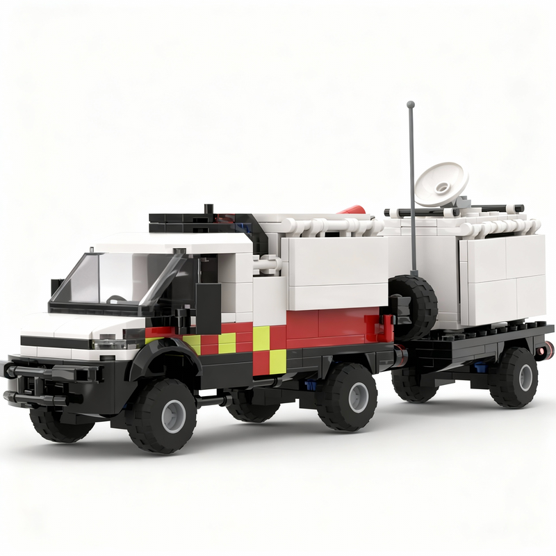 501PCS MOC Creative Model Cell - Home Decor On Wheels ulasan dan harga