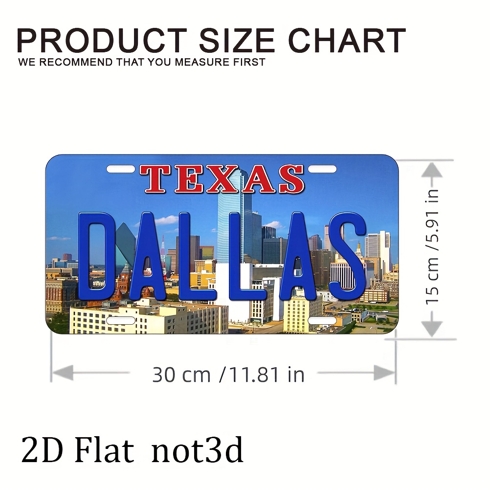 2D Flat, 1pc Vintage Texas Dal - Home Decor Dallas ulasan dan harga