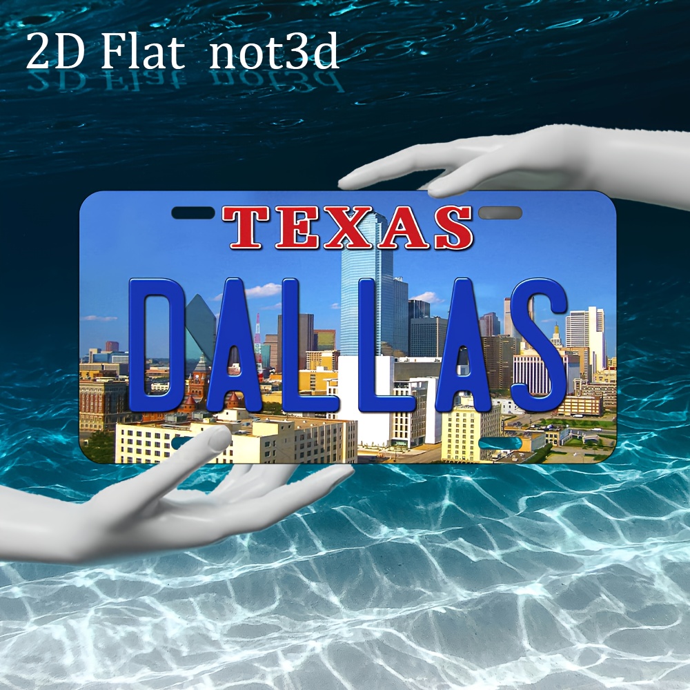 2D Flat, 1pc Vintage Texas Dal - Home Decor Dallas ulasan dan harga