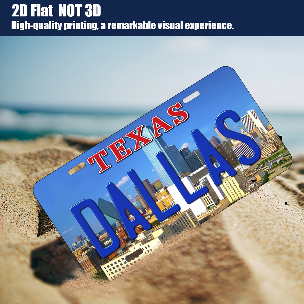 2D Flat, 1pc Vintage Texas Dal - Home Decor Dallas ulasan dan harga